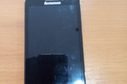 Мобільний телефон марки "LENOVO" в корпусі сірого кольору, ІМЕІ №1 - 865189022924117, ІМЕІ №2: 865189022924125