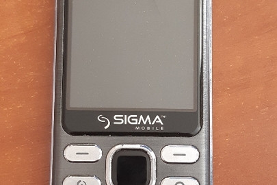Мобільний телефон марки «SIGMA» моделі Х-Style 33 в корпусі сірого кольору, Іmеі №1:358293081150822, Imеі №2:358293081150830, б/в