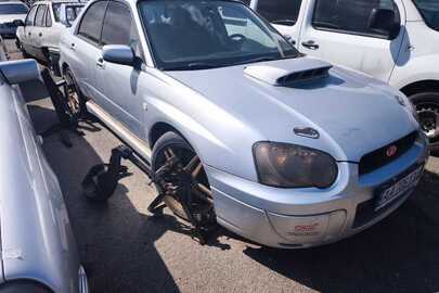 Транспортний засіб – SUBARU, модель IMPREZA, 2003 року випуску, колір – сірий, номер шасі(кузова,рами) JF1GDALD34G051204, тип – ЛЕГКОВИЙ, ДНЗ: АА7061ХЕ