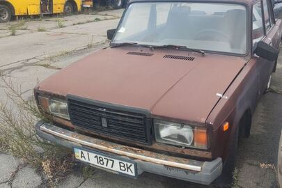 Легковий автомобіль, ВАЗ 2107 реєстраційний номер АІ1877ВК, 2006 року випуску, червоного кольору № кузова ХТА21070062332277