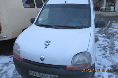 Автомобіль RENAULT KANGOO ПГА-4, 2001 р.в., д.н.:ВХ8347АВ, номер кузову:VF1FC0NAF24255119