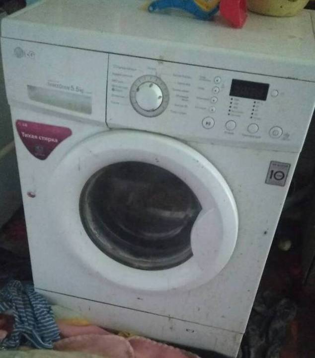Пральна машина LG DirectDrive, 5,5 кг.