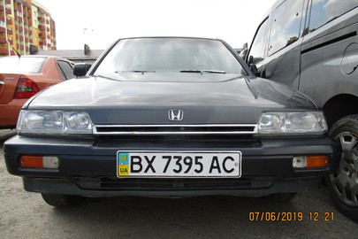 Автомобіль Honda Accord, 1988 р.в., д.н.:ВХ7395АС, номер кузову:JHMCA55700C206981