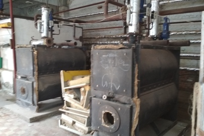 Система опалювальна "Термо", яка складається із котла "STENSKE Термо-450" і горілки газової "GIERSCH MG2-ZM-L-N" заводський №100443, інв.№12110901