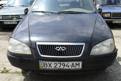 Автомобіль Chery A15 Amulet, 2007 р.в., д.н.:ВХ2794АМ, номер кузову: LVVDA11B57D098956