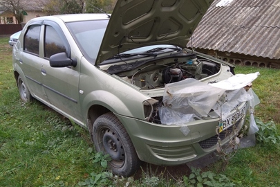 Автомобіль DACIA LOGAN, 2008 р.в., д.н.з.: ВХ8506АТ, номер кузову: UU1LSDAAH40294881