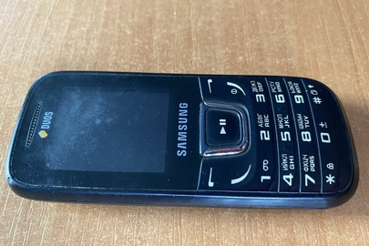 Мобільний телефон марки "Samsung" модель:GT-E1282T(SEK) , ІМЕІ 1:356403057331551, ІМЕІ 2:356403057331559,  б/в