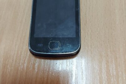 Мобільний телефон SAMSUNG чорного кольору модель GT-S5660, 1одю., б/в.