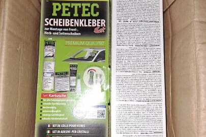 Комплекти клеєві "Petec Scheibenkleber Set" 2 штуки, б/в