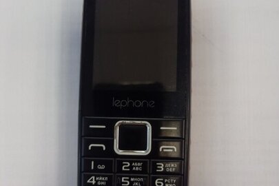 Мобільний телефон Lephone K10, IMEI невстановлений, чорного кольору, б/в