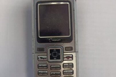Мобільний телефон ZTE C180, IMEI 321063226135, сірого кольору, б/в