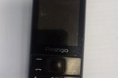 Мобільний телефон "Prestigio" Wize C1, IMEI 359618071398073, чорного кольору, б/в