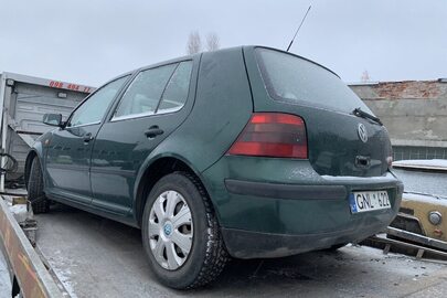 Легковий автомобіль «VOLKSWAGEN GOLF», 1998 р.в., зеленого кольору, реєстраційний номер GNL622, країна реєстрації: Литва, VIN: WVWZZZ1JZWW144340