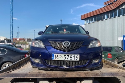 Автомобіль MAZDA 3, реєстаційний знак RP57819, VIN: JMZBK14Z541128295, синього кольору