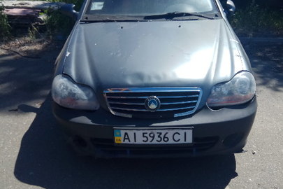 Транспортний засіб  Geely MR-7151 A, 2010 р.в., ДНЗ: АI5936CI, № кузову: L6T7524S9AN002231