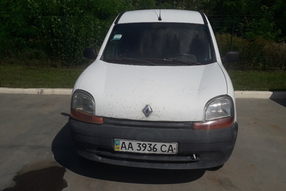 Транспортний засіб  RENAULT KANGOO, 2002 р.в., ДНЗ: АА3936CA, № кузову: VF1FC07AF27300233 