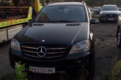 Транспортний засіб Mercedes-Benz ML 350, 2007 р.в., ДНЗ: АА2725BK, № кузову: 4JGBB86E57A269180