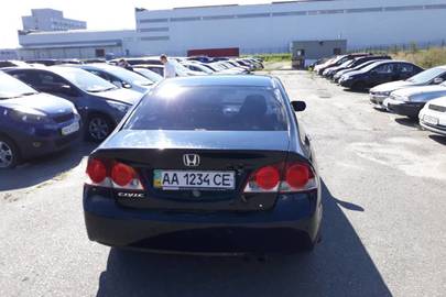 Транспортний засіб HONDA CIVIC, 2006 р.в., ДНЗ: АА1234CE, № кузову: JHMFD16706S213139