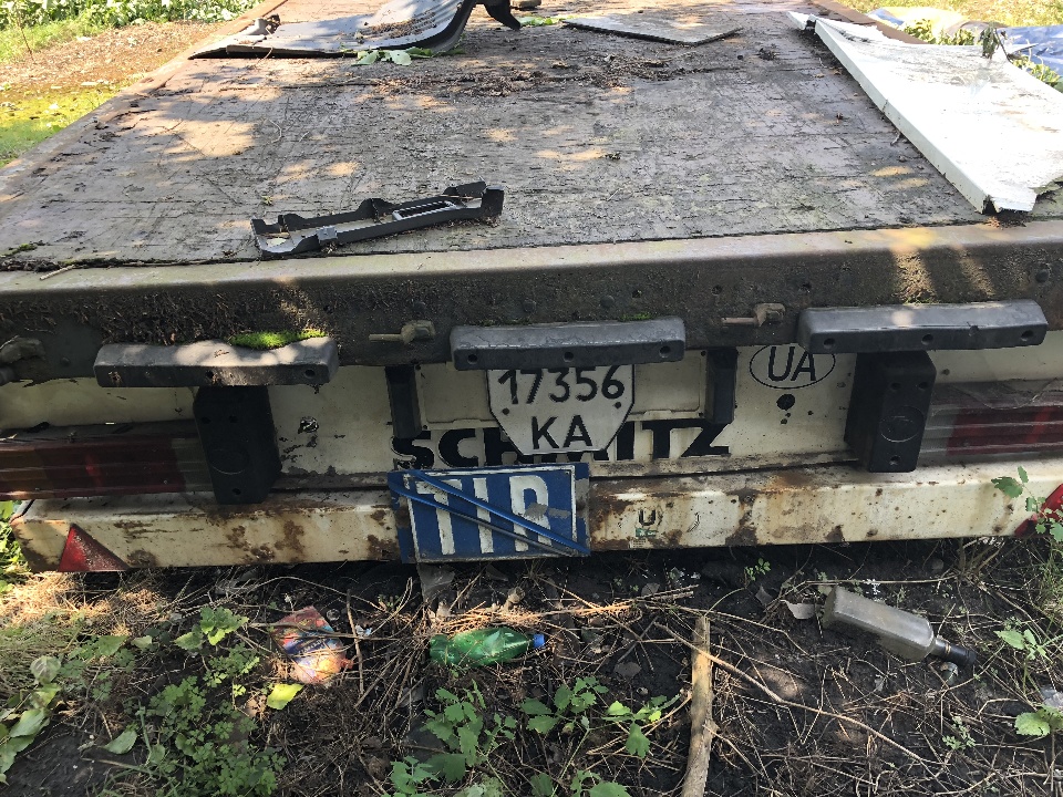 Напівпричіп SCHMITZ SPR 24, 2000 р.в., ДНЗ: 17356KA, номер шасі (кузову): WSMS6080000475912
