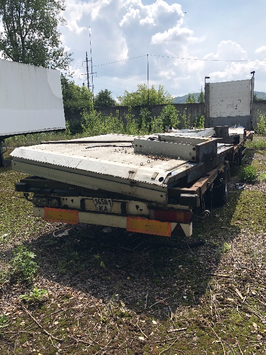 Напівпричіп SCHMITZ SPR 24, 2001 р.в., ДНЗ: 16581KA, номер шасі (кузову): WSMS6080000493075