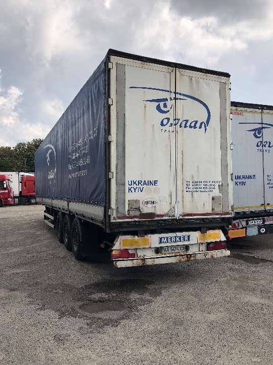 Напівпричіп Merker M 300 01Y, 2005 р.в., ДНЗ: АА5474XX, № кузову: ZGPM300010Y001648