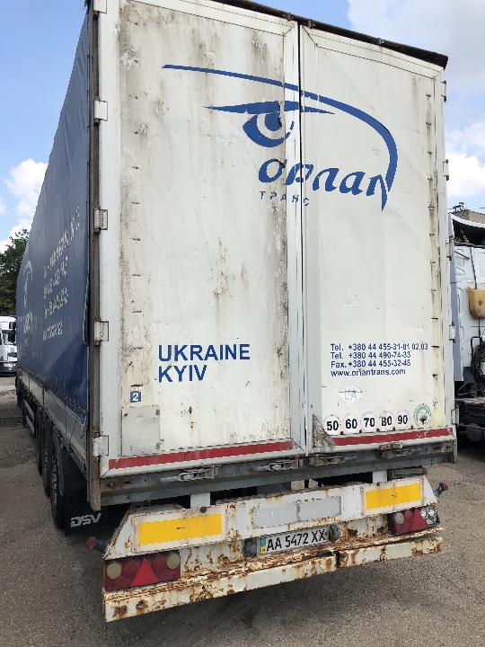 Напівпричіп Merker M 300 01Y, 2005 р.в., ДНЗ: АА5472XX, № кузову: ZGPM300010Y001651