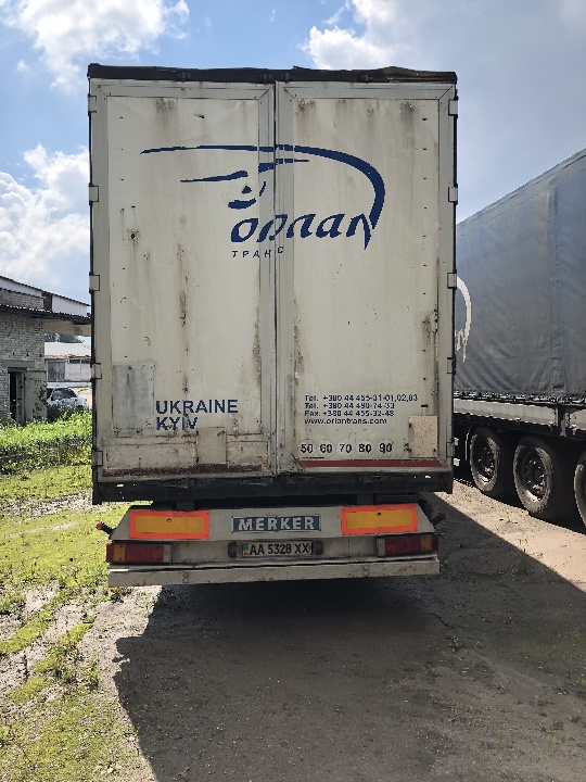 Напівпричіп Merker M 300 01Y, 2005 р.в., ДНЗ: АА5328XX, № кузову: ZGPM300010Y001653