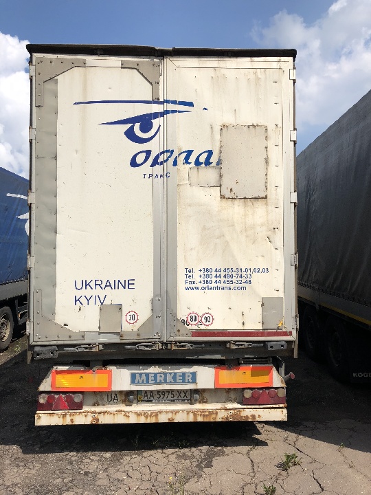Напівпричіп Merker M 300 01Y, 2005 р.в., ДНЗ: АА5975XX, № кузову: ZGPM300010Y001663