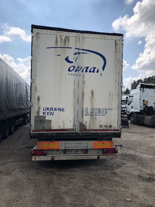 Напівпричіп Merker M 300 01Y, 2005 р.в., ДНЗ: АА5384XX, № кузову: ZGPM300010Y001581