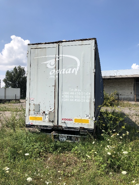 Напівпричіп KOGEL SN24P100, 2001 р.в., ДНЗ: 16876KA, номер шасі (рами, кузова): WKOSN002410789812