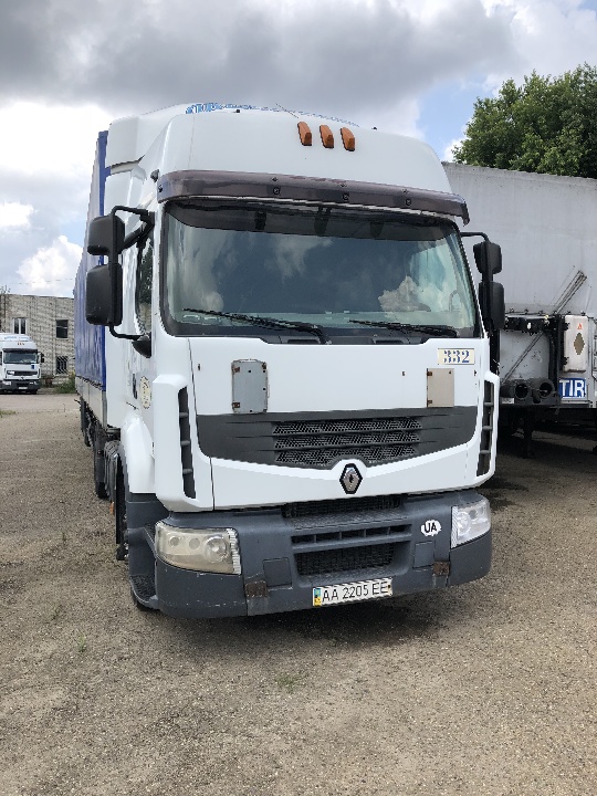 Транспортний засіб RENAULT PREMIUM 410.19, 2007 р.в., ДНЗ: АА2205EE, № кузову: VF624GPA000010432