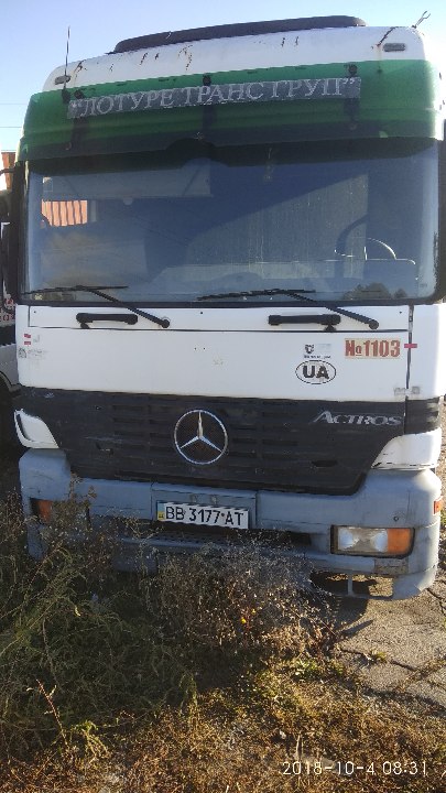 Транспортний засіб  MERCEDES-BENZ 2540L, 2001 р.в., ДНЗ: BB3177AT, № кузову: WDB9502031K589877