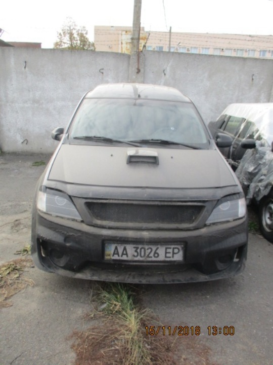 Транспортний засіб DACIA LOGAN, 2007 р.в., ДНЗ: АА3026EP, № кузову: UU1KSDAD538669394