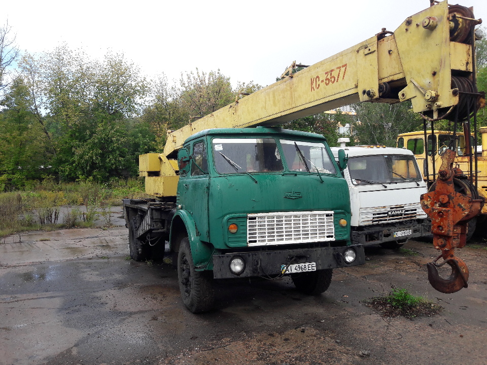 Транспортний засіб  автокран 10-20Т-С МАЗ 5334, 1987 р.в., ДНЗ: АІ4968ЕЕ, № кузову: 93079
