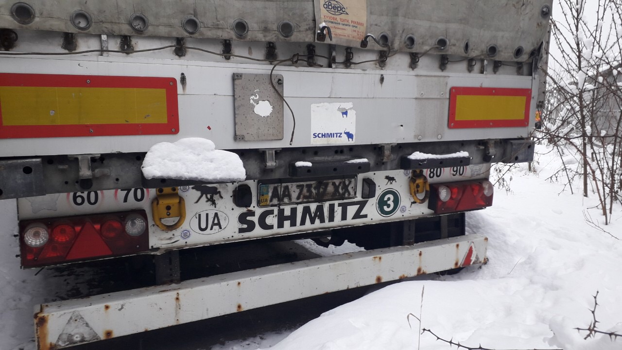 Напівпричіп бортовий-Е Renault SCHMITZ Cargobull, 2006 р.в., ДНЗ: АA7317XX, номер шасі (кузова): WSM00000003015714