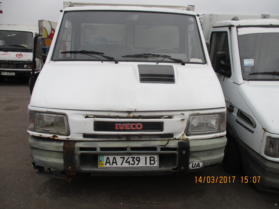 Транспортний засіб  IVECO DAILY, 1995 р.в., ДНЗ: АА7439ІВ, № кузову: ZCFC3550102090048