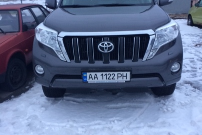 Транспортний засіб  TOYOTA LAND CRUISER PRADO 150, 2017 р.в., реєстраційний номер АА1122РН, номер шасі (кузова/рами) JTEBX3FJ205103571