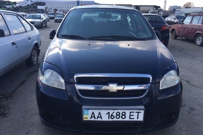 Транспортний засіб  CHEVROLET AVEO, 2007 року випуску, реєстраційний номер АА1688ЕТ, № шасі( кузова, рами): KL1SF69YE8B114395
