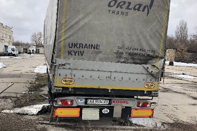 Напівпричіп KOGEL SN 24, 2013 року випуску, реєстраційний номер АА9534ХО, номер кузову: WK0S0002400161930