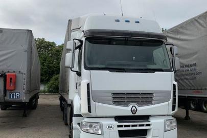 Тягач сідловий RENAULT PREMIUM 430.19 Т, 2012 року випуску, реєстраційний номер АА0814ОА, номер шасі (рами, кузова): VF624GPA000058632