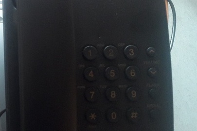 Телефон Panasonic чорного кольору - 1 шт., б/в