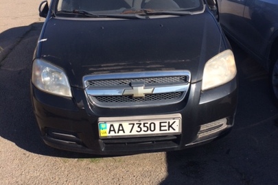 Транспортний засіб  CHEVROLET AVEO, 2007 року випуску, реєстраційний номер АА7350EK, № шасі( кузова, рами): KL1SF69YE8B951667