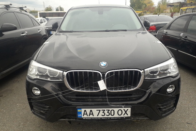 Транспортний засіб  BMW X4, 2015 року випуску, реєстраційний номер АА7330OX, № шасі( кузова, рами): WBAXW110400P40360