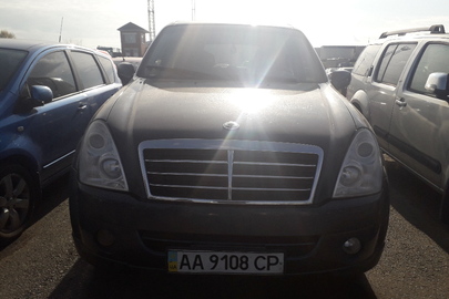 Транспортний засіб  SSANG YONG REXTON RX270XD, 2007 року випуску, реєстраційний номер АА9108СP, № шасі( кузова, рами): KPTG0B1FS7P242161