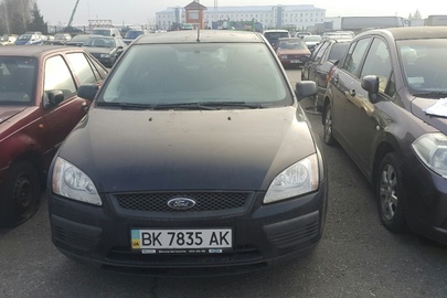 Транспортний засіб  FORD FOCUS, 2007 року випуску, реєстраційний номер BK7835AK, № шасі( кузова, рами): WF05XXWPD57M86850