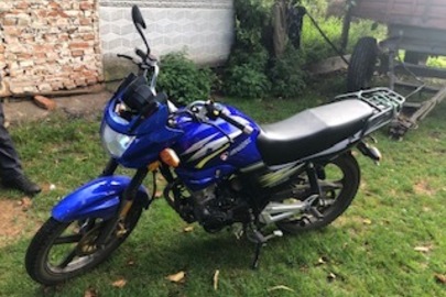 Мотоцикл марки SPARK SP200R-251, 2019 року випуску,  ДНЗ ВС3408АВ, № куз. LZEPCML05K4101993, синього кольору