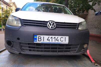 Вантажний автомобіль VOLKSWAGEN CADDУ, ДНЗ ВІ4114СІ, 2013 року виробництва, номер кузова: WV1ZZZ2KZEX003816, білого кольору