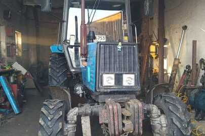Трактор колісний БЕЛАРУС-920, ДНЗ 16753ВІ, 2011 р.в., заводський номер 80907789, № двигуна 606614, синього кольору