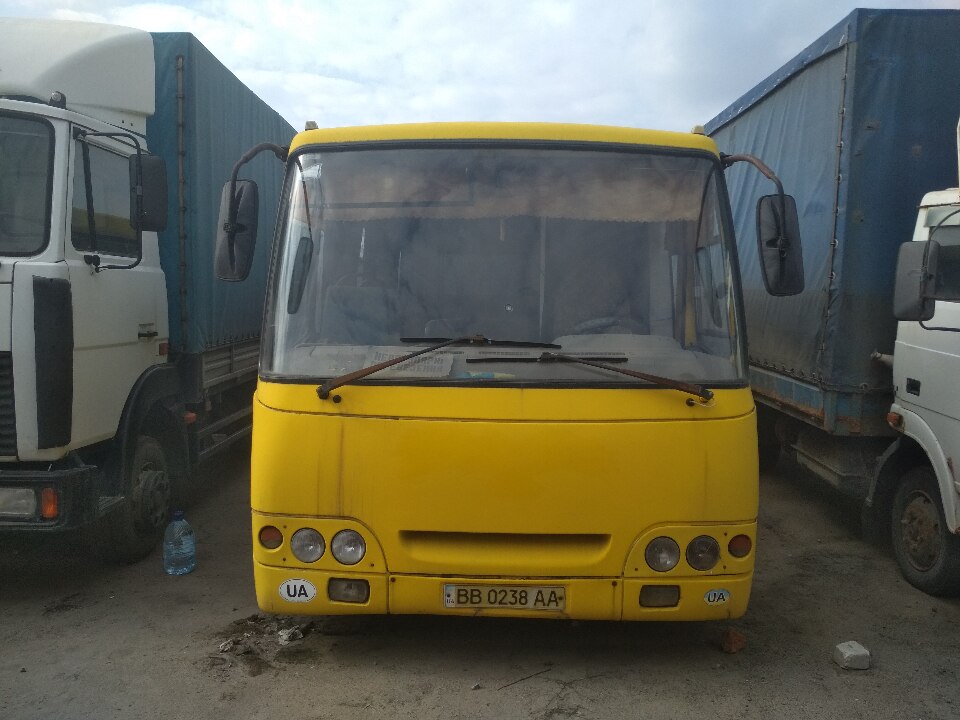Автобус Богдан А09201 (пасажирський-D), реєстраційний номер ВВ0238АА, колір жовтий, 2006 року випуску, кузов №Y7BA092016B000907