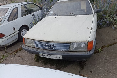 Автомобіль легковий AUDI 100 2.0E, 1988 року виробництва, ДНЗ 64174КТ, № куз. WAUZZZ44ZJN038023, колір білий